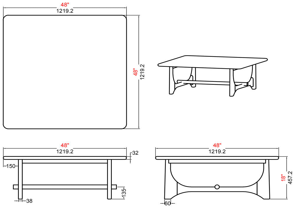 Arland Coffee Table