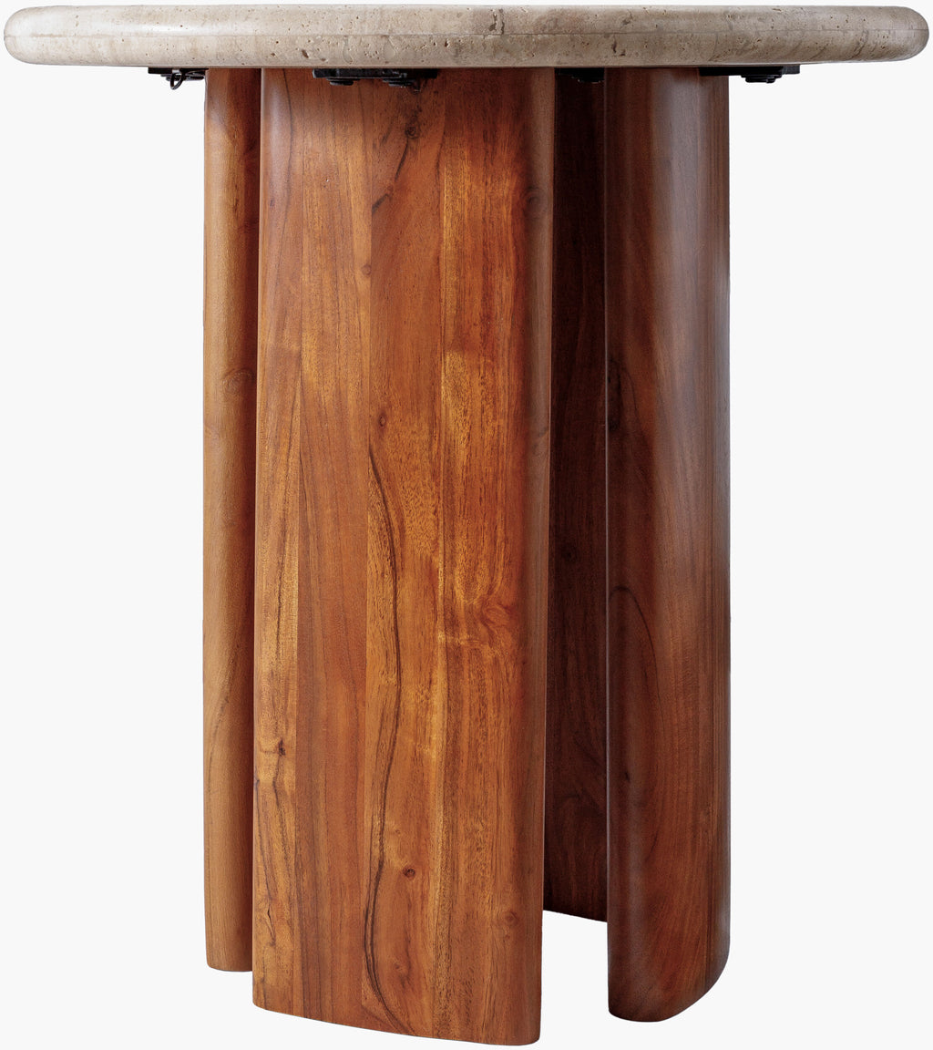 Abacus End Table