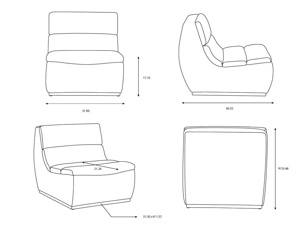 Barber Accent Chair