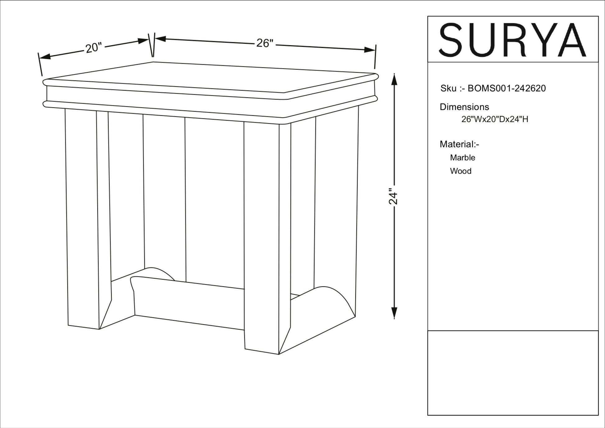 Mayson End Table