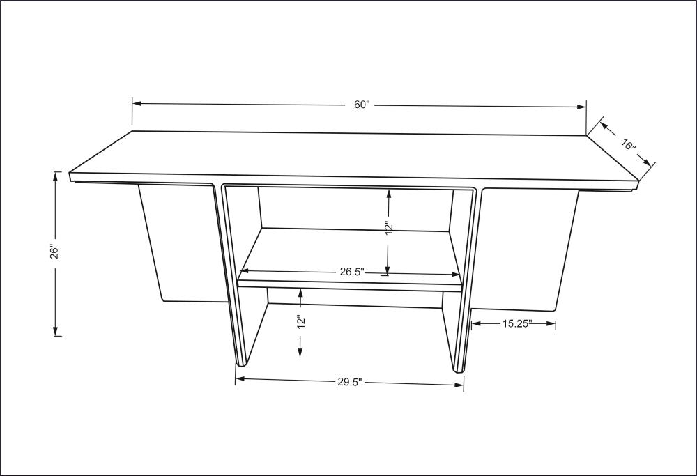 Cascata Console Table
