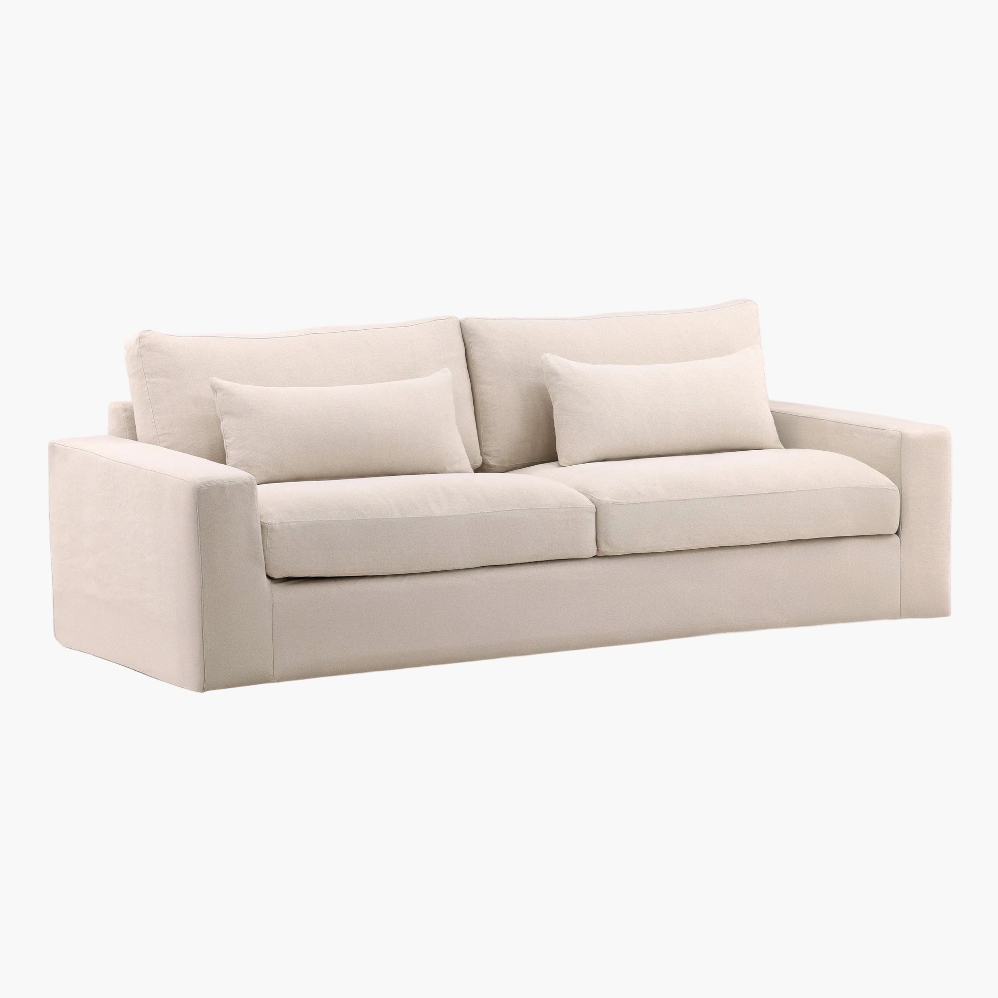 Rowe Sofa Slipcover Natural