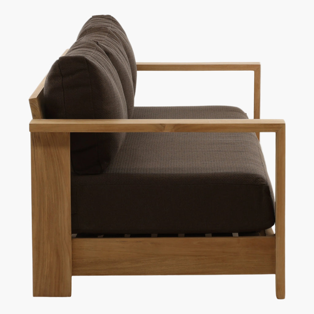 Bennett Outdoor Sofa Brown