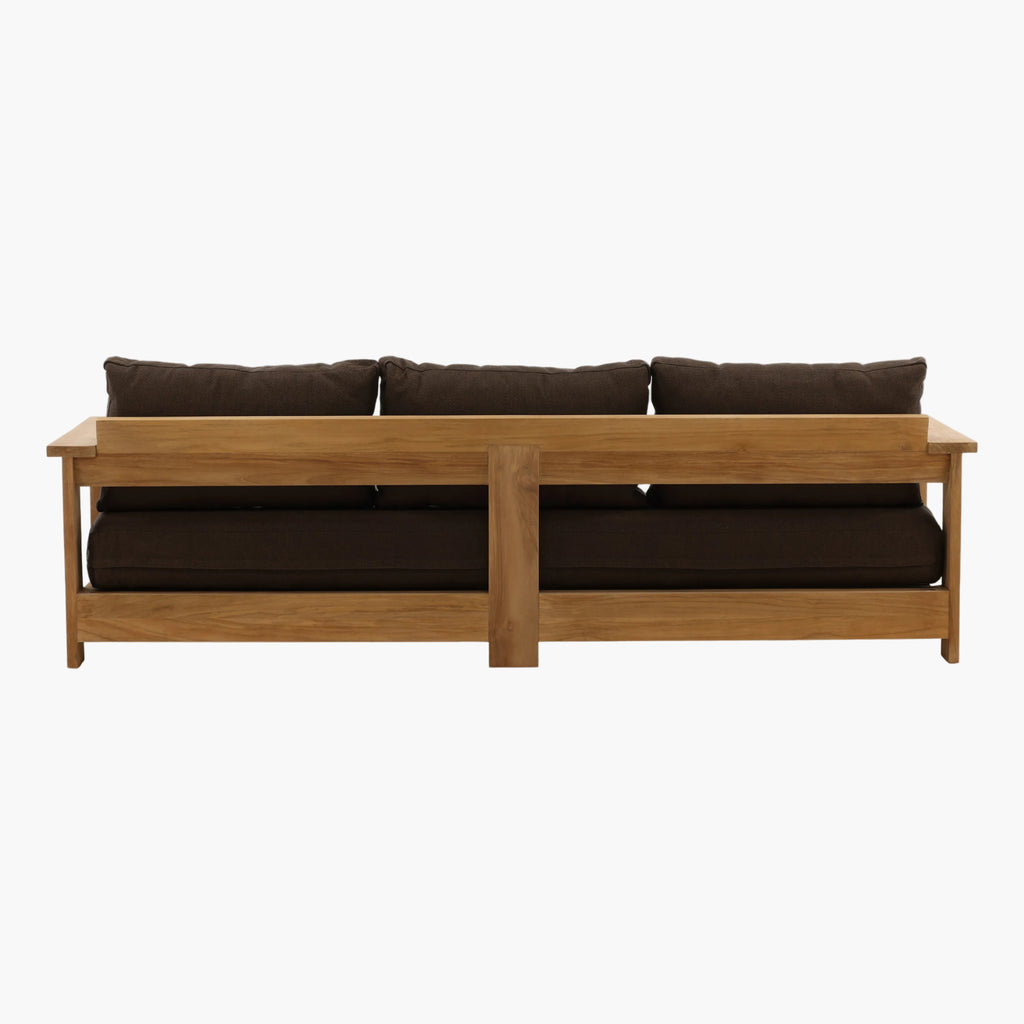 Bennett Outdoor Sofa Brown