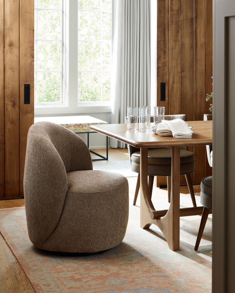 Kamise Swivel Dining Chair