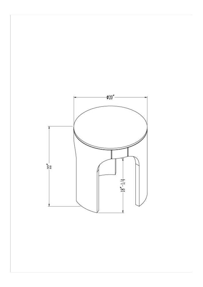 Planar End Table
